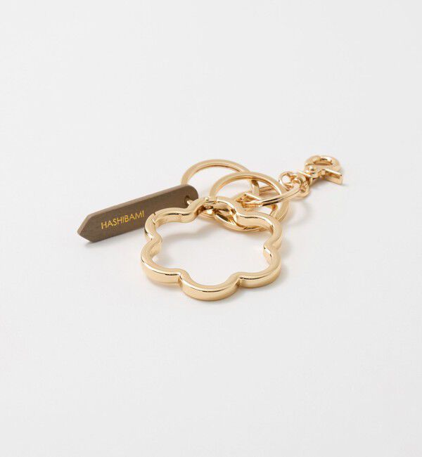 BEAUTY&YOUTH UNITED ARROWS「＜Hashibami＞フラワー キーリング」|キーケース|