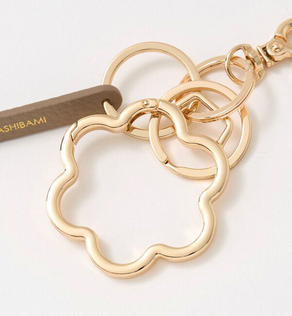 BEAUTY&YOUTH UNITED ARROWS「＜Hashibami＞フラワー キーリング」|キーケース|