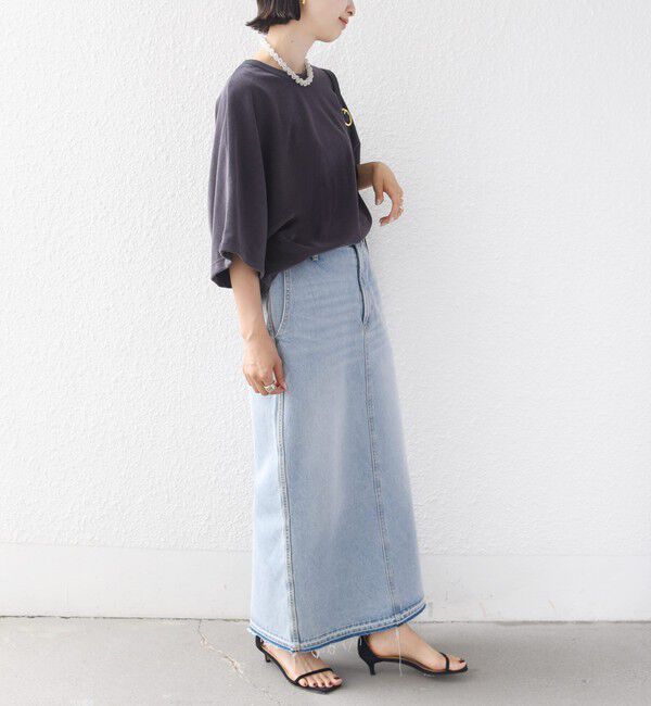 SHIPS for women「《予約》〈接触冷感 / UVカット〉マイクロ パイル ドルマン スリーブ プルオーバー」|Tシャツ・カットソー|