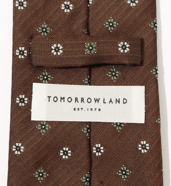 TOMORROWLAND GOODS「TOMORROWLAND シルクジャガード 小紋柄ネクタイ」|ネクタイ・蝶ネクタイ|