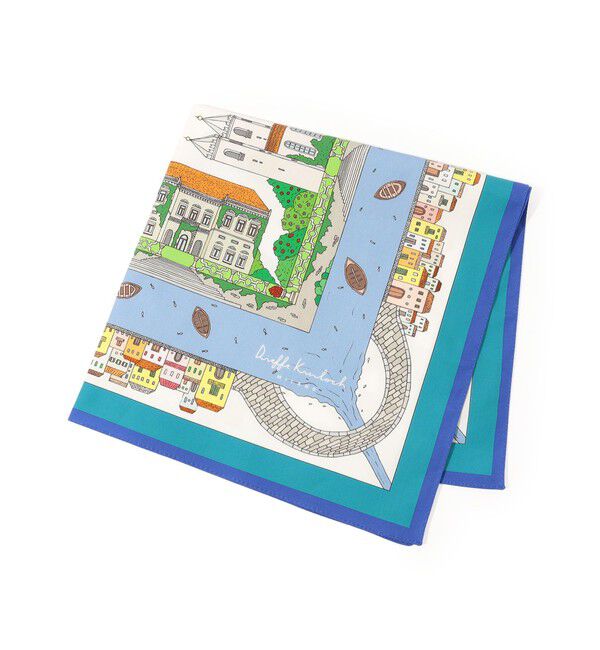 TOMORROWLAND GOODS「Kinloch コットンハンカチ」|ハンカチ|
