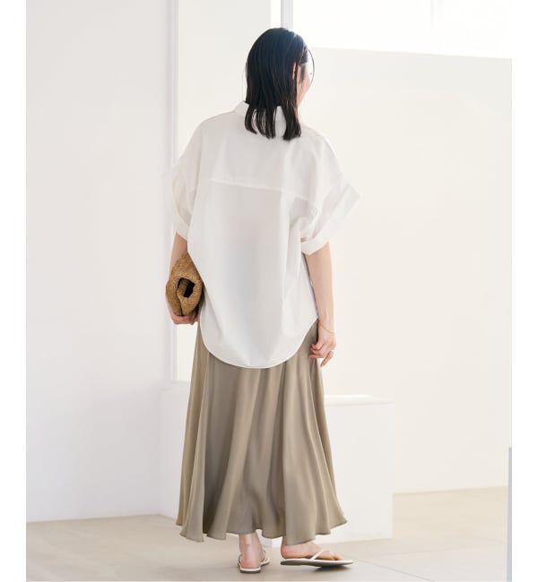 Plage「《追加》Washable Fibril ロングスカート」|スカート|