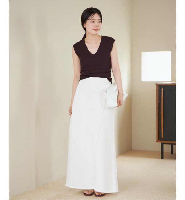 Plage「Garment dye long スカート」|スカート|