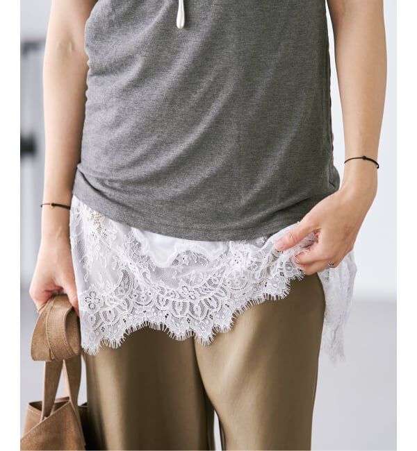 Plage「Lace 2way スカート」|スカート|
