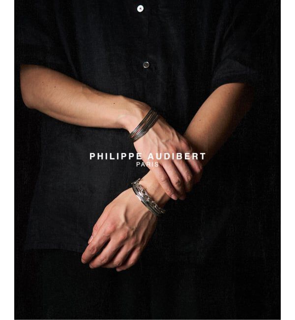 417 EDIFICE「PHILIPPE AUDIBERT Dilys Hbracelet brass silver plated」|ブレスレット・バングル|