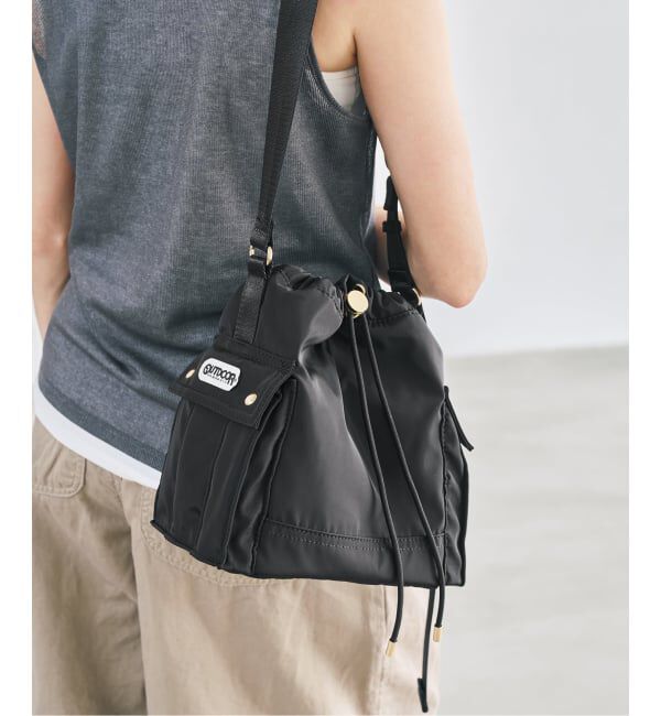 Spick and Span「《別注 / 予約》OUTDOOR PRODUCTS サイドポケットショルダーバッグ*」|ショルダー・メッセンジャー|ブラック