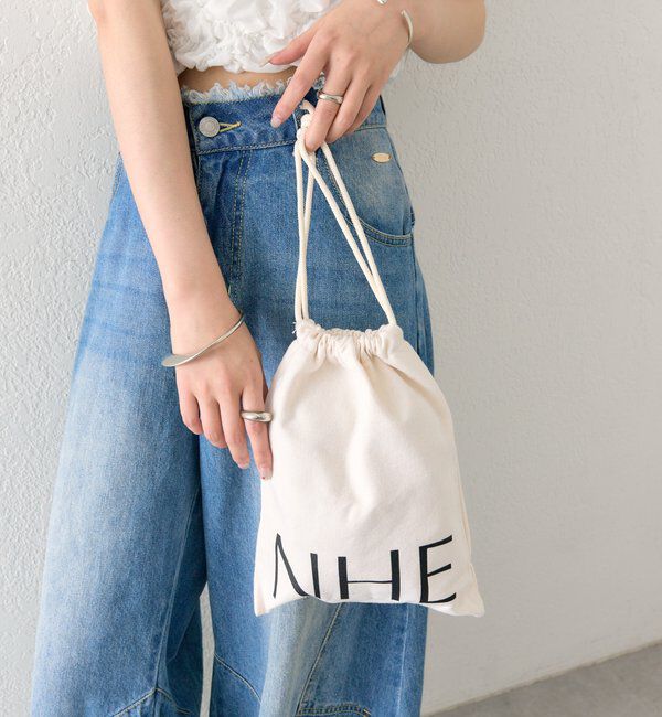  「【NHE】ミニカゴバッグ」|かごバッグ|