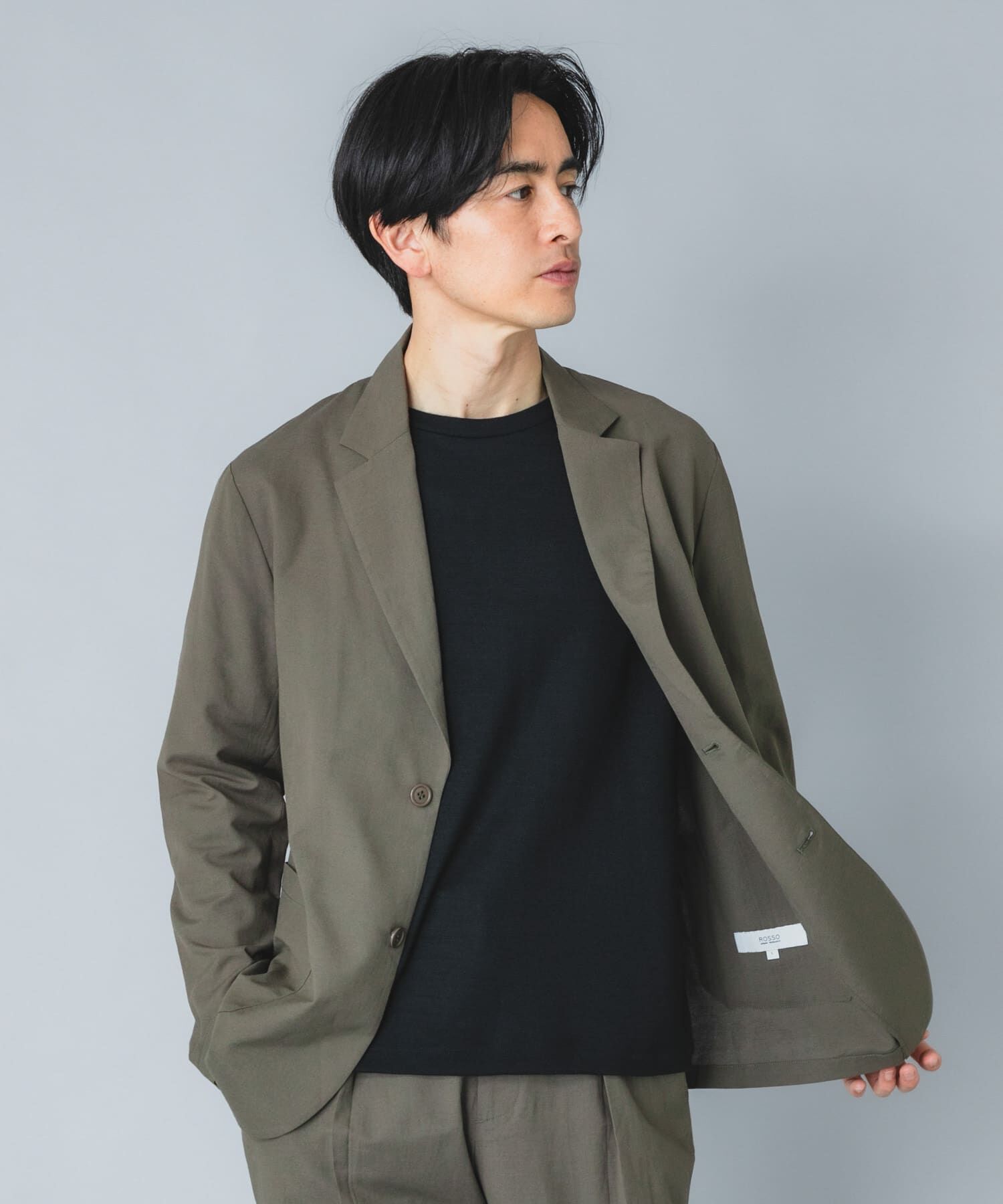 URBAN RESEARCH ROSSO「『マシンウォッシャブル』『XLサイズあり』ハイクオリティウールロンT」|Tシャツ・カットソー|