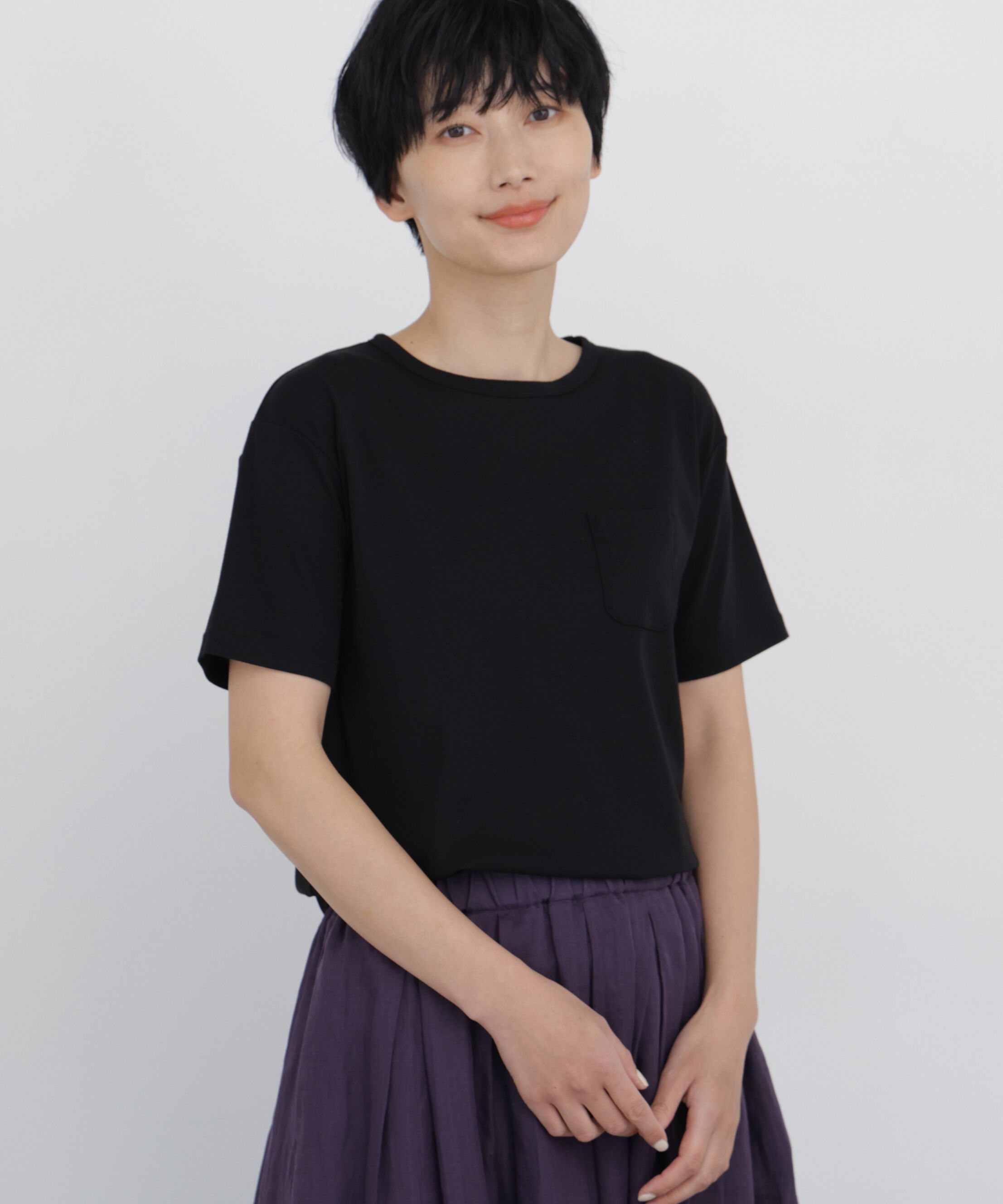  「◆コンパクトポケットＴシャツ」|Tシャツ・カットソー|