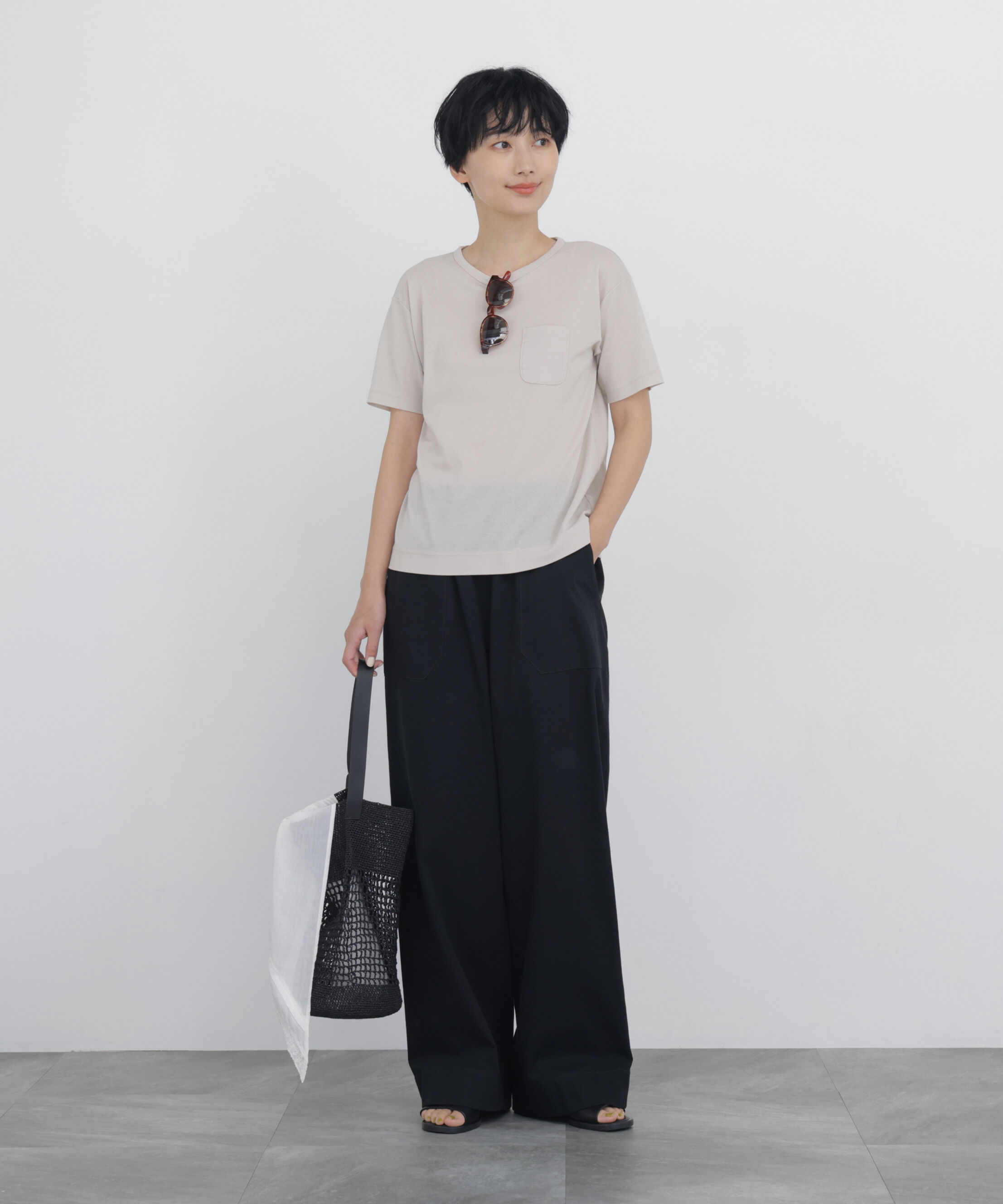  「◆コンパクトポケットＴシャツ」|Tシャツ・カットソー|