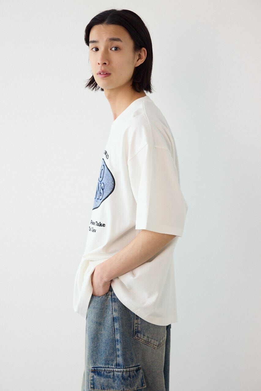 RODEO CROWNS「エンボスデニムロゴTシャツ」|Tシャツ・カットソー|