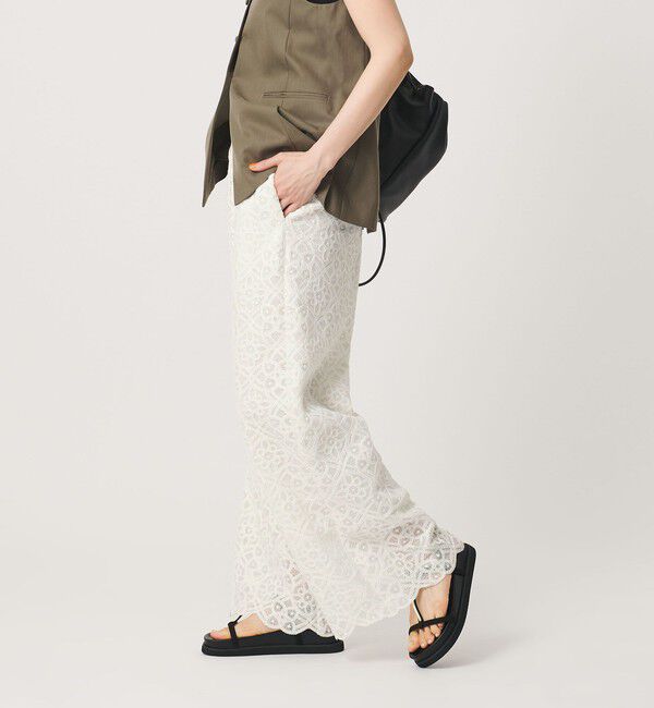 BEAUTY&YOUTH UNITED ARROWS「コードレース イージーパンツ」|その他|OFF WHITE
