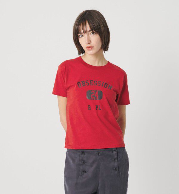 ATTISESSION「＜ATTISESSION＞OBSESSION フロッキーロゴ Tシャツ」|Tシャツ・カットソー|