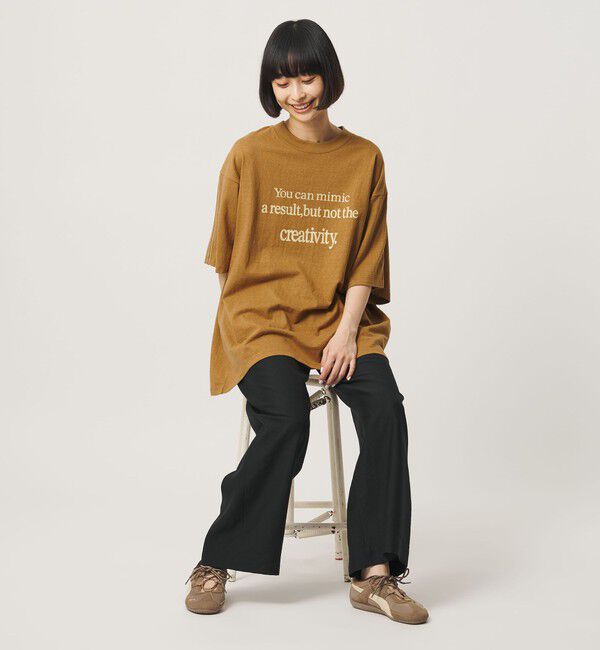 BEAUTY&YOUTH UNITED ARROWS「【別注】＜Americana＞プリント ビッグTシャツ」|Tシャツ・カットソー|MD.BROWN