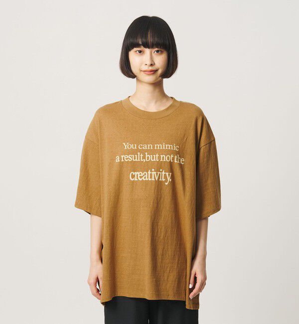 BEAUTY&YOUTH UNITED ARROWS「【別注】＜Americana＞プリント ビッグTシャツ」|Tシャツ・カットソー|