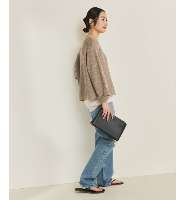 Plage「《追加》linen mix loose プルオーバー」|ニット・セーター|