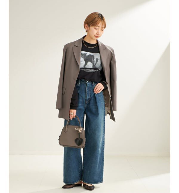 Plage「《WEB限定追加》MAISON CANAU / メゾン カナウ ROUND BOSTON Sバッグ 2」|ハンドバッグ|