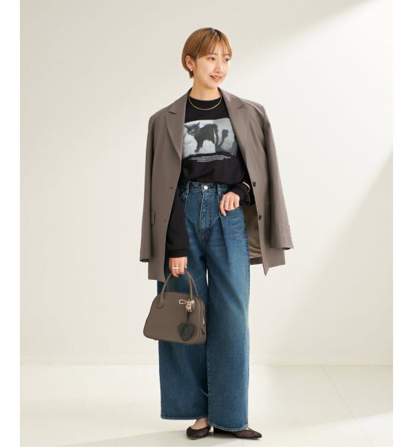 Plage「《WEB限定追加》MAISON CANAU / メゾン カナウ ROUND BOSTON Sバッグ 2」|ハンドバッグ|