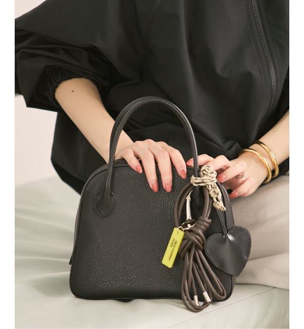 Plage「《WEB限定追加》MAISON CANAU / メゾン カナウ ROUND BOSTON Sバッグ 2」|ハンドバッグ|