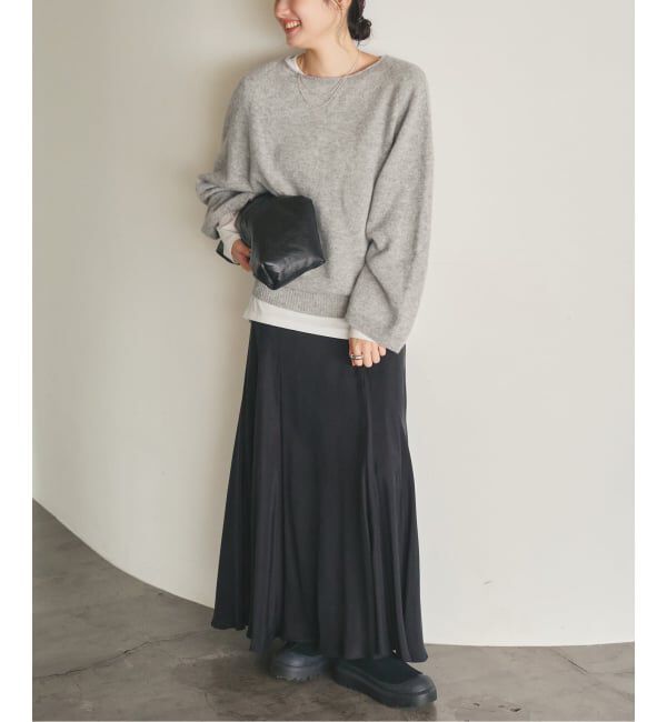 Plage「《追加》Washable Fibril ロングスカート」|スカート|