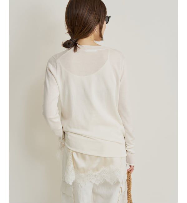 Plage「R&rsquo;IAM KNIT LONG TEE」|ニット・セーター|