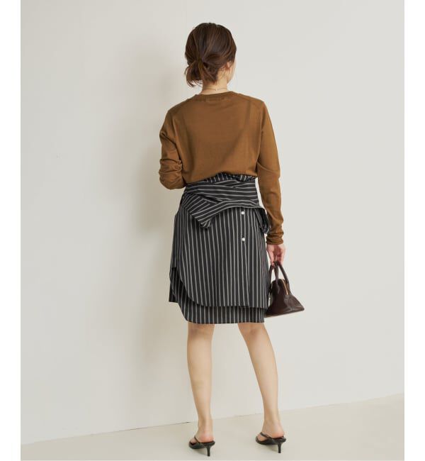 Plage「R&rsquo;IAM KNIT LONG TEE」|ニット・セーター|