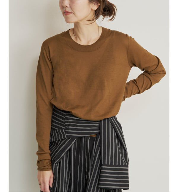 Plage「R&rsquo;IAM KNIT LONG TEE」|ニット・セーター|