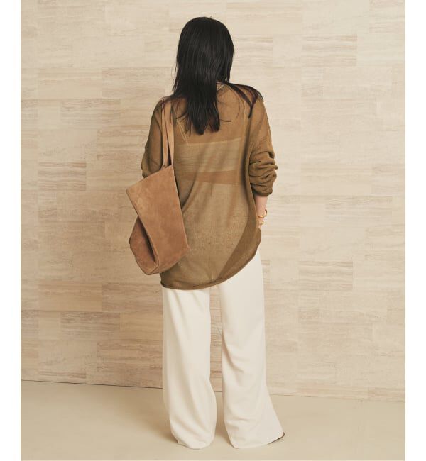 Plage「Linen/ny long プルオーバー」|ニット・セーター|