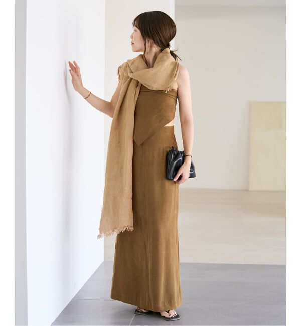 Plage「suede mini ストール」|バンダナ・スカーフ|