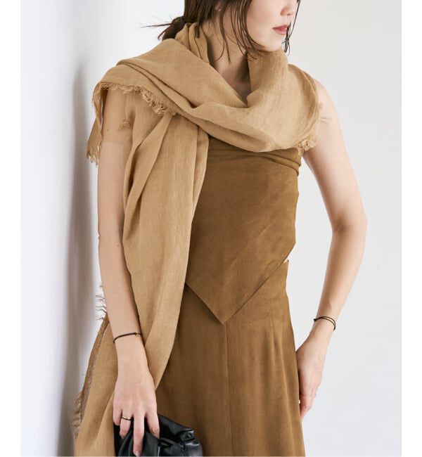 Plage「suede mini ストール」|バンダナ・スカーフ|