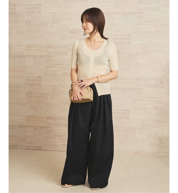 Plage「R&rsquo;IAM RIB SEER カーディガン」|カーディガン|
