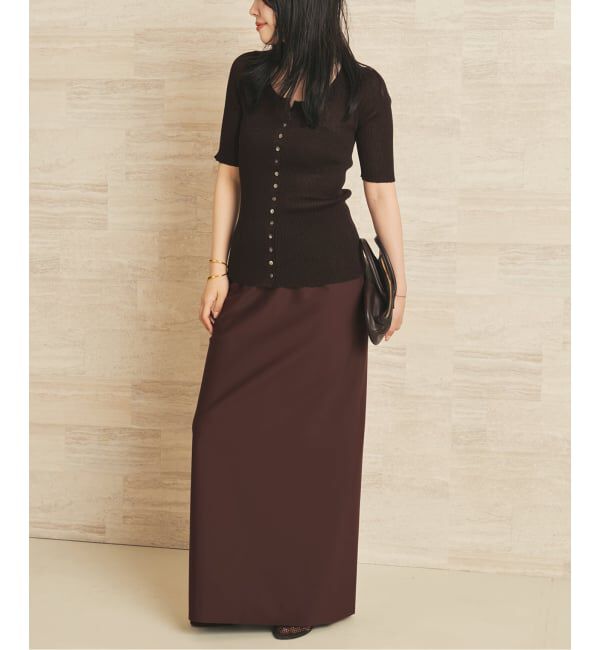 Plage「R&rsquo;IAM RIB SEER カーディガン」|カーディガン|