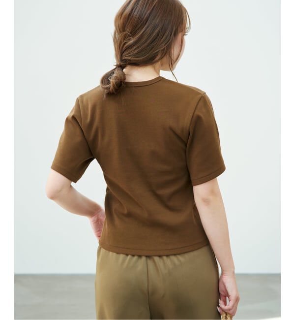 Plage「フライス カーデ TEE」|カーディガン|