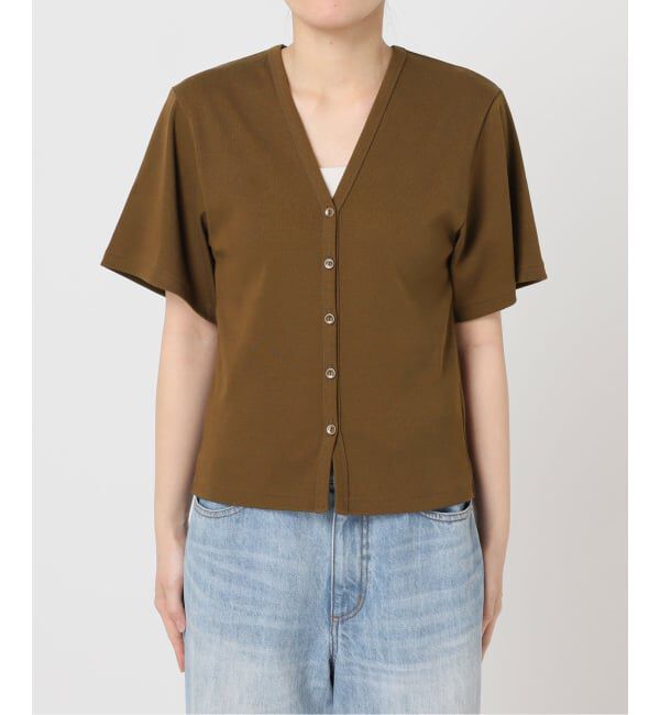 Plage「フライス カーデ TEE」|カーディガン|