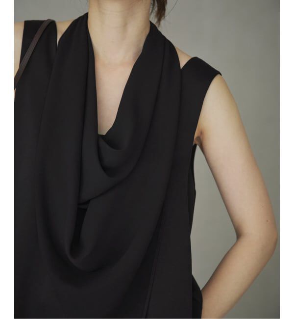 Plage「《予約》dull satin scarf set タンク」|タンクトップ|