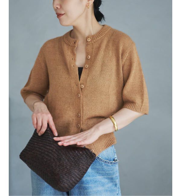 Plage「《予約》Mohair Mix Hansode カーディガン」|カーディガン|