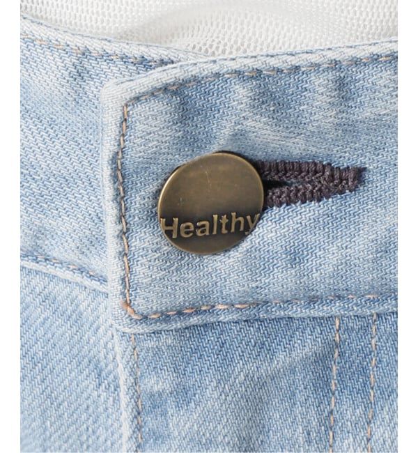 Plage「《予約》Healthy denim / ヘルシーデニム 別注 FLARE CRUSHED デニムパンツ」|デニム|