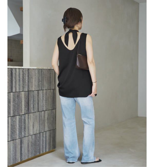 Plage「《予約》Healthy denim / ヘルシーデニム 別注 FLARE CRUSHED デニムパンツ」|デニム|