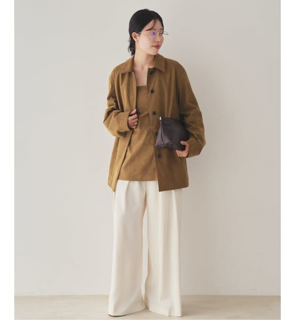 Plage「Suede like シャツブルゾン」|その他|