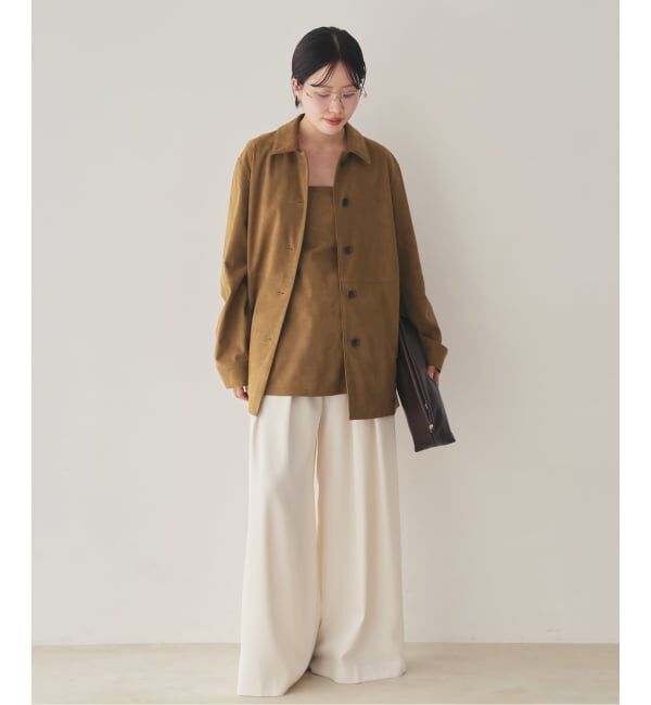 Plage「Suede like シャツブルゾン」|その他|