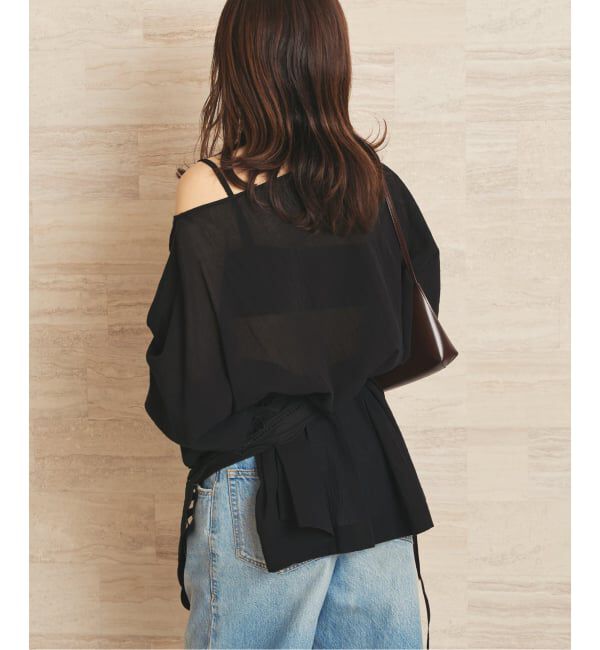 Plage「Voil Poncho ブラウス」|シャツ・ブラウス|
