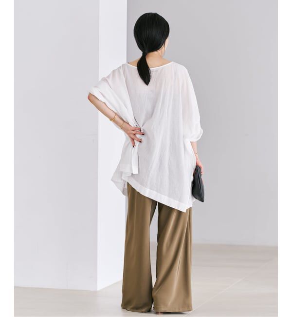 Plage「Voil Poncho ブラウス」|シャツ・ブラウス|