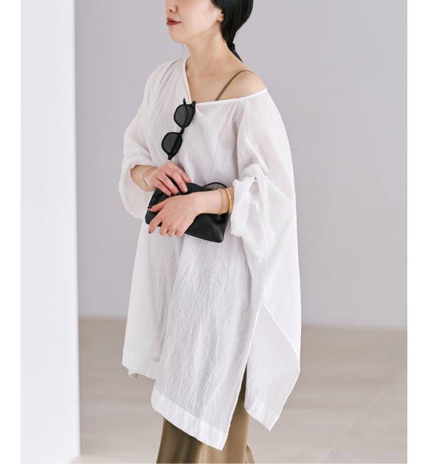 Plage「Voil Poncho ブラウス」|シャツ・ブラウス|
