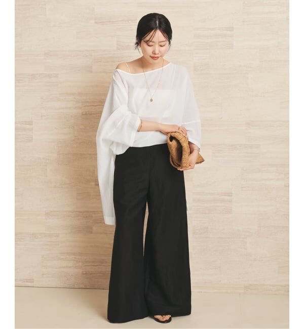 Plage「Voil Poncho ブラウス」|シャツ・ブラウス|