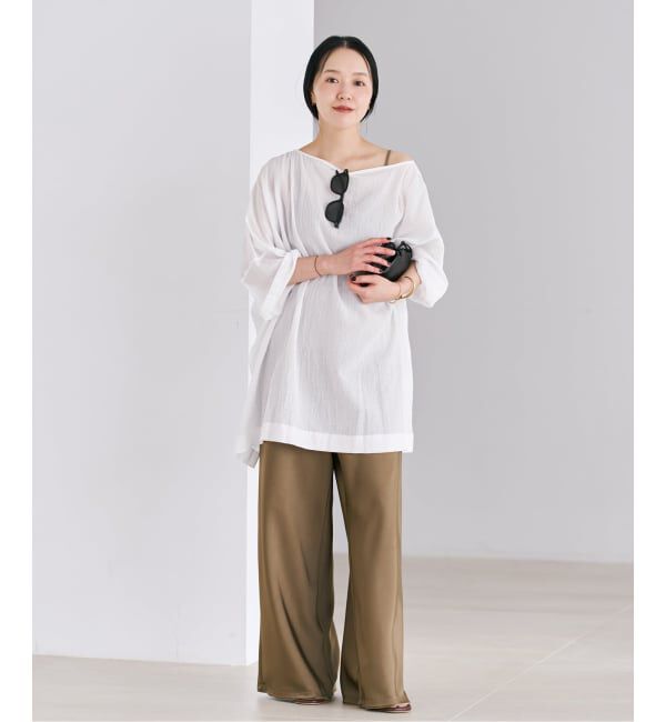 Plage「Voil Poncho ブラウス」|シャツ・ブラウス|