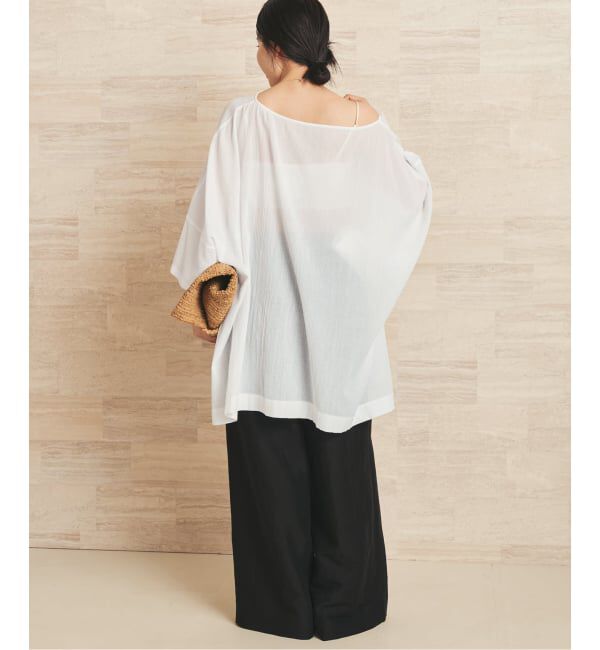 Plage「Voil Poncho ブラウス」|シャツ・ブラウス|