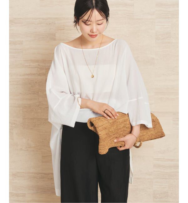 Plage「Voil Poncho ブラウス」|シャツ・ブラウス|