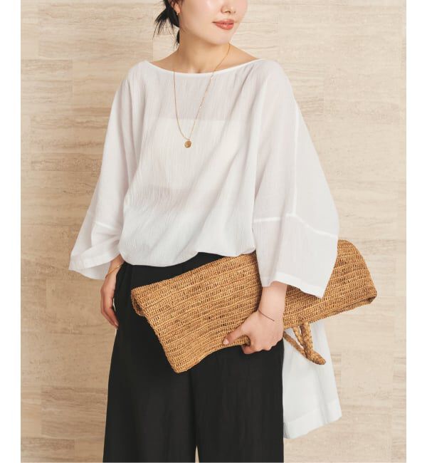 Plage「Voil Poncho ブラウス」|シャツ・ブラウス|