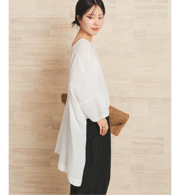 Plage「Voil Poncho ブラウス」|シャツ・ブラウス|