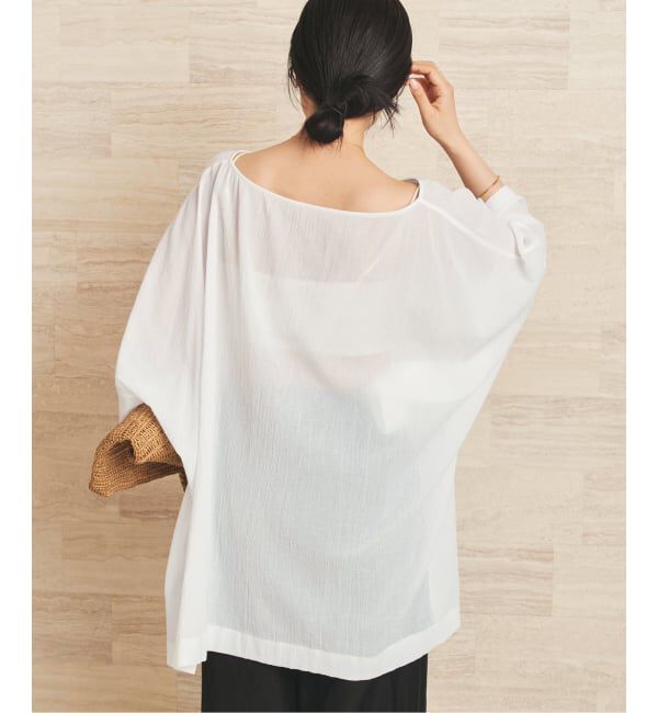 Plage「Voil Poncho ブラウス」|シャツ・ブラウス|